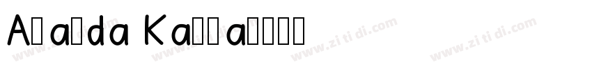 Amanda Kayla字体转换